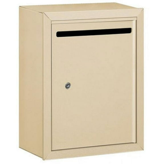 Salsbury Industries 2240SU Letter Box Surface Mounted USPS Access - Sandstone