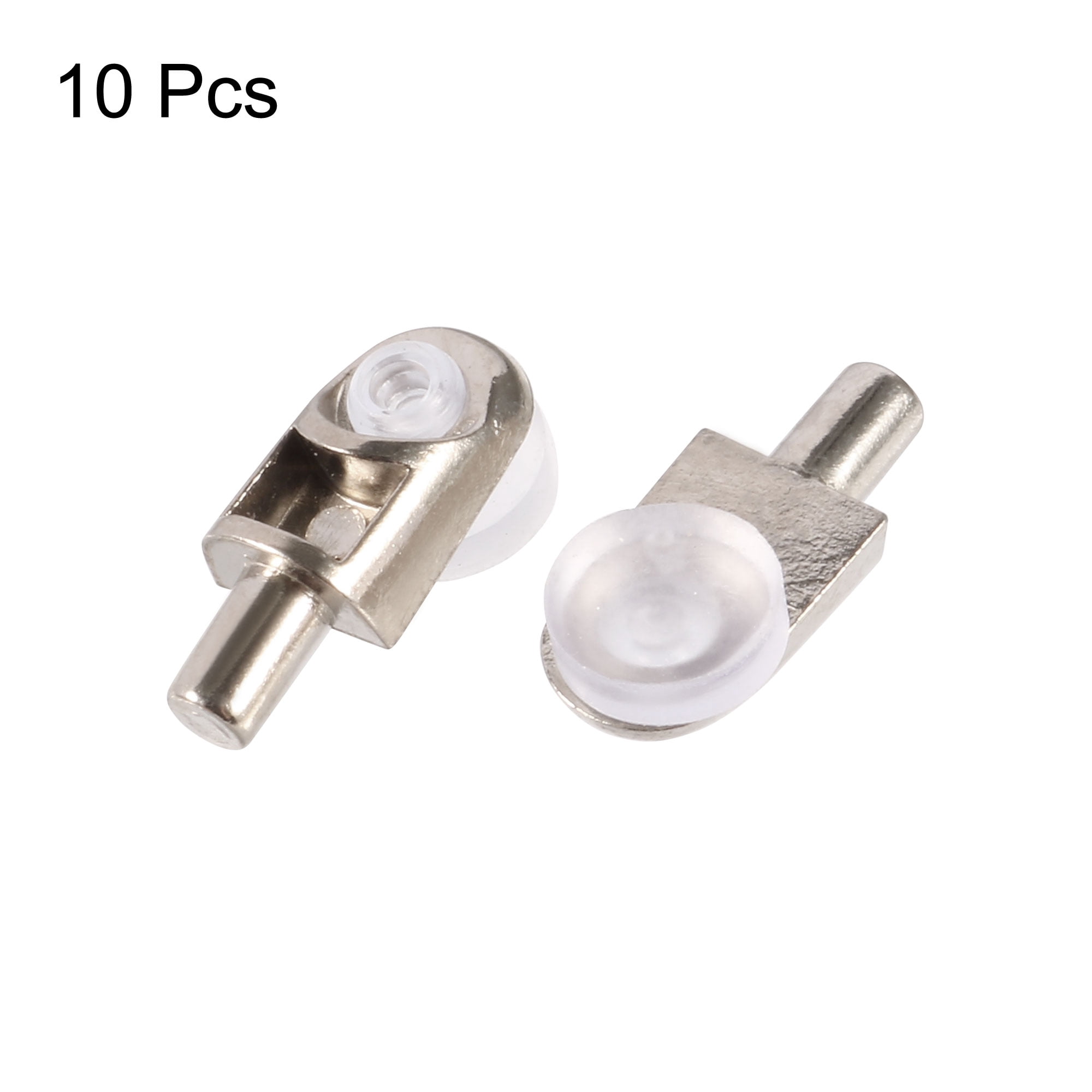 Unique Bargains 5mm Pin Dia Suction Cup Support Holder Bracket 10PCS for Glass Wood Shelf