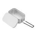 thumbnail image 1 of Caja de aluminio para comidas de camping, regalos para mochileros, tazón portátil para acampar 800 ml, 1 of 8