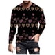 thumbnail image 2 of Ceisia Men's Fashion Printed Sports Fitness Long Sleeve Gift Casual Round Neck Top, 2 of 5