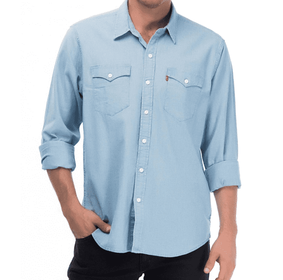 lightweight jean shirt