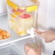 thumbnail image 5 of Hervidor de agua fría de gran capacidad con grifo grueso, recipiente sellado para almacenar bebidas para cocina, amarillo, 3,5 l, 5 of 6