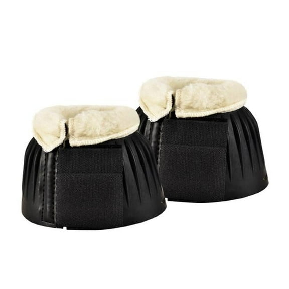 Jacks Ribbed Bell Boots with Fleece - Gum, Medium