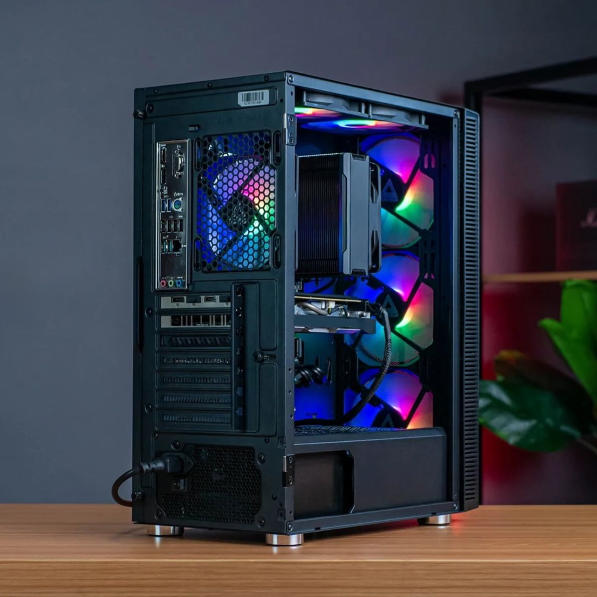 Skytech Storm Gaming PC Desktop AMD Ryzen 7 5700 NVIDIA GeForce RTX 5060 1TB NVMe SSD 32GB DDR4 SDRAM Windows 11