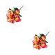 thumbnail image 2 of Yuarrent Tela Elegante Flores Y Plantas De Imitación Para Jardines De Bajo Mantenimiento Decoración Floral Interior O Exterior Precio JH1242 Naranja 2Conjunto, 2 of 6