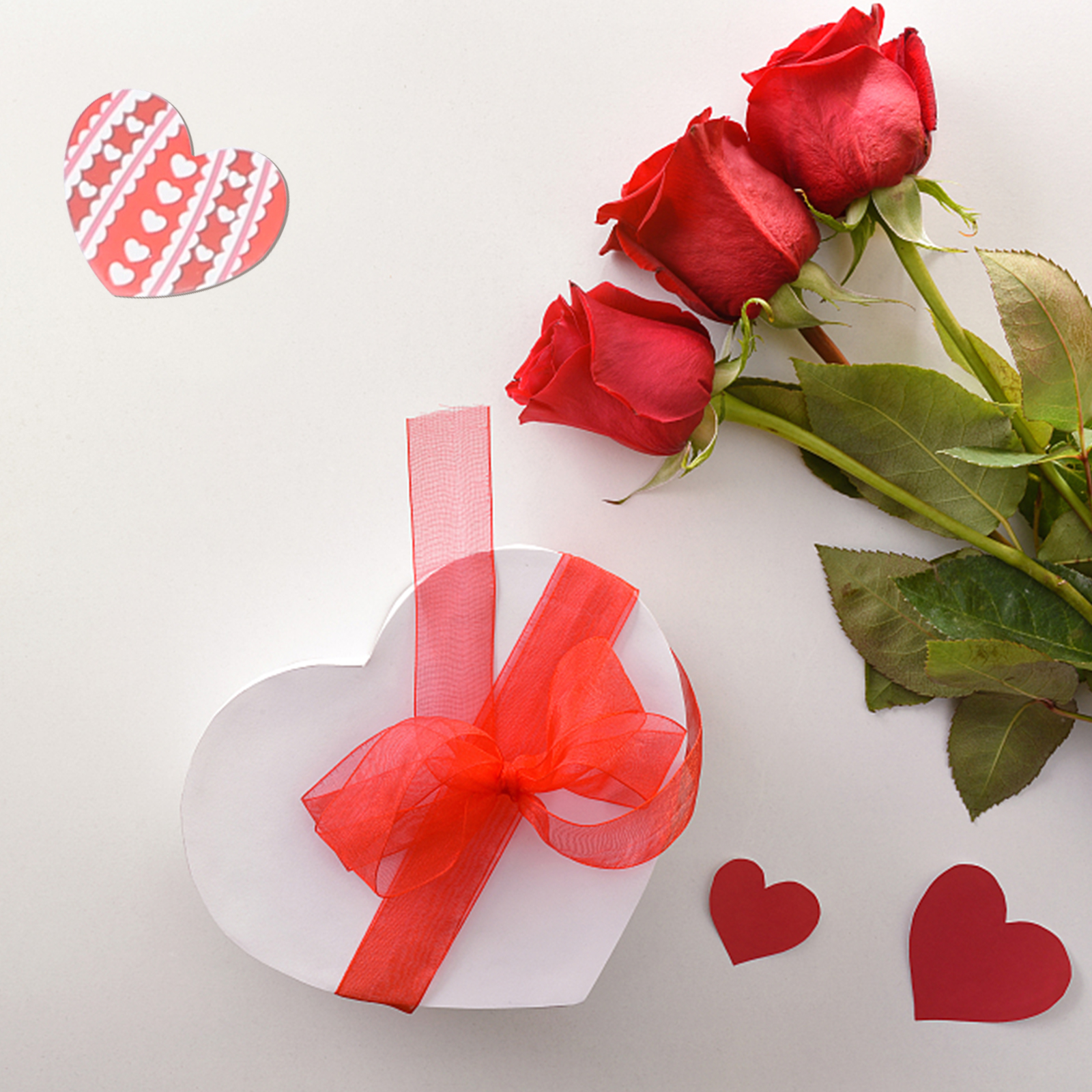 WRISTBIQUE Valentines DIY Craft Stickers Durable Hearts for Picture Frames