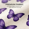 thumbnail image 2 of XaaKee Tapestry Wall Hanging, Purple Butterflies Vintage Nature Tapestry, High-Quality Polyester Tapestry For Bedroom, Perfect For Living Room And Bedroom Decor, 60x40Inch, 2 of 9