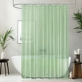 thumbnail image 2 of Inosoo Green Plastic Shower Curtain liner,72"x 78" Lightweight Colored PEVA Shower Liner, 2 of 9