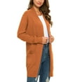 thumbnail image 3 of HAOMEILI Women's Long Cardigan Sweater 2024 Fall Fashion Casual Oversized Knit Open Front Coatigan Jacket Coat Trendy Outfits, 3 of 6