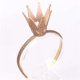 thumbnail image 1 of Diadema de princesa con broche para el cabello con coronas de tela brillante para fiesta, 1 of 1