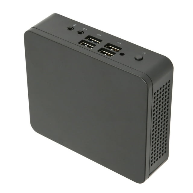 Micro Ordinateur, Mini PC 4K Sortie 4 Go RAM 64 Go SSD Sans Ventilateur pour l'Industrie