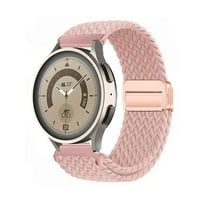 Dwitch 20mm Magnetic Braided Nylon Band Compatible with Samsung Galaxy Watch 6 44mm,Nylon Braided Strap for Women Men,Magnetic Clasp Sport Strap Replacement for Galaxy Watch 6 44mm,J