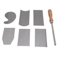 thumbnail image 2 of Cabinet Scraper, 6PCS Card Scraper  for Woodworking, 2 of 7