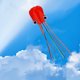 thumbnail image 3 of Kites For Kids, Easy To Fly, Topus-Kites Toy, 10ft LONG, No Line, Outdoor Fun, Summer Flying, Travel Portable, Lightweight Durable, Perfect Gift, Park Beach, Foldable Design, Kids Adults, 3 of 9