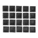 thumbnail image 2 of 25mm Square Tube Insert Caps 20 Pcs Plastic End Caps for 25x25mm Tubes, 2 of 5