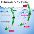 thumbnail image 4 of Set de Snorkel HH HHAO SPORT para Niños con Máscara, Aletas y Tubo, 4 of 8
