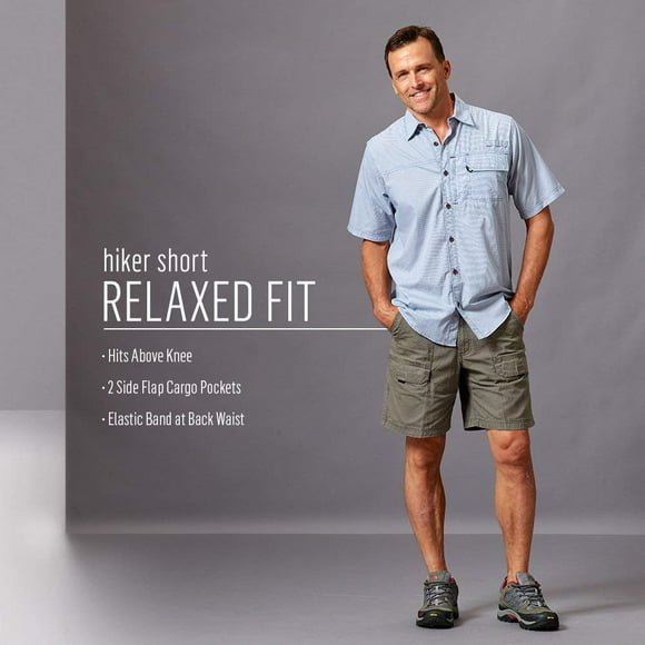 Wrangler Men's Big and Tall Canvas Utility Hiker Short