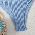 thumbnail image 4 of Dresfit Relaxed Fit Two Piece Swimsuit - Everyday Bikini Set for Summer Blue S, 4 of 6