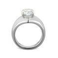 thumbnail image 3 of 3.44 Ct Marquise Solitaire Cubic Zirconia Stainless Steel Engagement Ring Size 9, 3 of 5