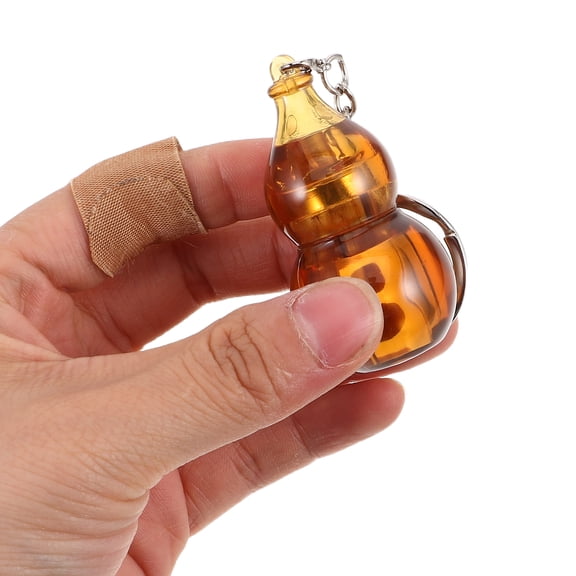 OFFIGAM Finger Sliders Fidget Gourd Keychain Fidget Toy For Anxiety Relief While Traveling 1Pcs
