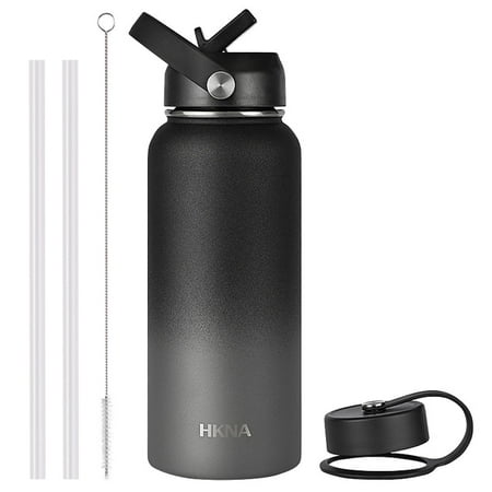 

ASWMXR 1L2L Thermos Water Bottle With Straw Lid Vacuum Stainless Steel Large Capacity Kettle Cold 48 Hours Hot 24 Hours Simple Thermos