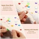 thumbnail image 4 of 100Pack Perlas de Rhinestones de Fondo Plano para Coser, Gemas Redondas de Cristal de 7mm, Rosa, 4 of 6