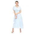 thumbnail image 5 of Maxi vestido de algodon Roman Fashion /Juvenil, 4365 (Azul cielo) azul cielo M, 5 of 5