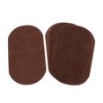 thumbnail image 3 of Parches de terciopelo Sunnimix 6 piezas de reparación de ropa apliques artesanías con capucha café, 3 of 8