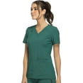 thumbnail image 3 of Cherokee iFlex Women Scrubs Top V-Neck Knit Panel CK605, 3 of 6
