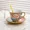 200ml, variant on Retro Flower Tea Cups Saucers Set,Ceramic Coffee Cup Set,Floral Mug Porcelain for Afternoon Coffeeware Teaware Drinkware Gift (200ml)