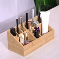 thumbnail image 4 of Organizador multifuncional pequeño para escritorio, bandeja para accesorios de oficina en casa, soporte para útiles de arte escolar, compartimento para bolígrafos, lápices y pinceles, contenedor de al, 4 of 6