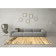 thumbnail image 3 of Ahgly Company Indoor Square Solid Brown Modern Area Rugs, 8' Square, 3 of 4