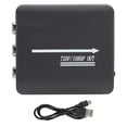 thumbnail image 2 of Video Converter Av To  Adapter Tv Signal Converter Mini Video Converter Mini AV CVBS  To  Video Audio Converter Adapter 1080P TV Signal Switcher Black, 2 of 8