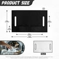thumbnail image 6 of SEANATIVE Black Golf Cart Seat Covers Club Car Breathable Golf Cart Covers 2 Passenger with Pockets Non-Slip Golf Cart Seat Blanket Covers Universal Fit 2-Seat Golf Cart, 6 of 7