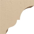 thumbnail image 3 of 5"W x 10"D x 10"H Classic Asheboro Rough Cedar Woodgrain TimberThane Corbel, Primed Tan, 3 of 6