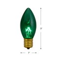 thumbnail image 5 of Northlight C9 Transparent Christmas Replacement Bulbs - Green - 4ct, 5 of 9