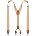 thumbnail image 1 of Adjustable Elastic Style Suspenders for Men's and Women's With Strong Metal Clips, 1 of 4