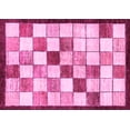 thumbnail image 1 of Ahgly Company Indoor Rectangle Abstract Pink Modern Area Rugs, 7' x 10', 1 of 4