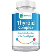 Nuveda Wellness Thyroid Support Supplement - Metabolism, Energy and Focus Formula