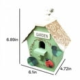 thumbnail image 2 of ACDANC Bird Houses for Outside, Wooden Birdhouse Hanging for Outdoor Garden Patio Decoration Bird Hut Box for Wren Sparrow Hummingbird, 2 of 7