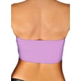 thumbnail image 2 of Seamless Bandeau Bra Tube Top (One Size, Lavender), 2 of 2