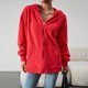 thumbnail image 3 of Cárdigan para mujer sudadera holgada minimalista con frente abierto ropa de calle Tops informales, 3 of 9