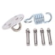 thumbnail image 4 of Gancho De Anclaje Para Montaje En Pared De Techo, Ancla De Montaje En Pared De Hamaca De Acero Inoxidable Conexión Firme Resistencia A La Corrosión Durable Para Silla Colgante ANGGREK Ceiling Wall Mount Anchor Hook, 4 of 8