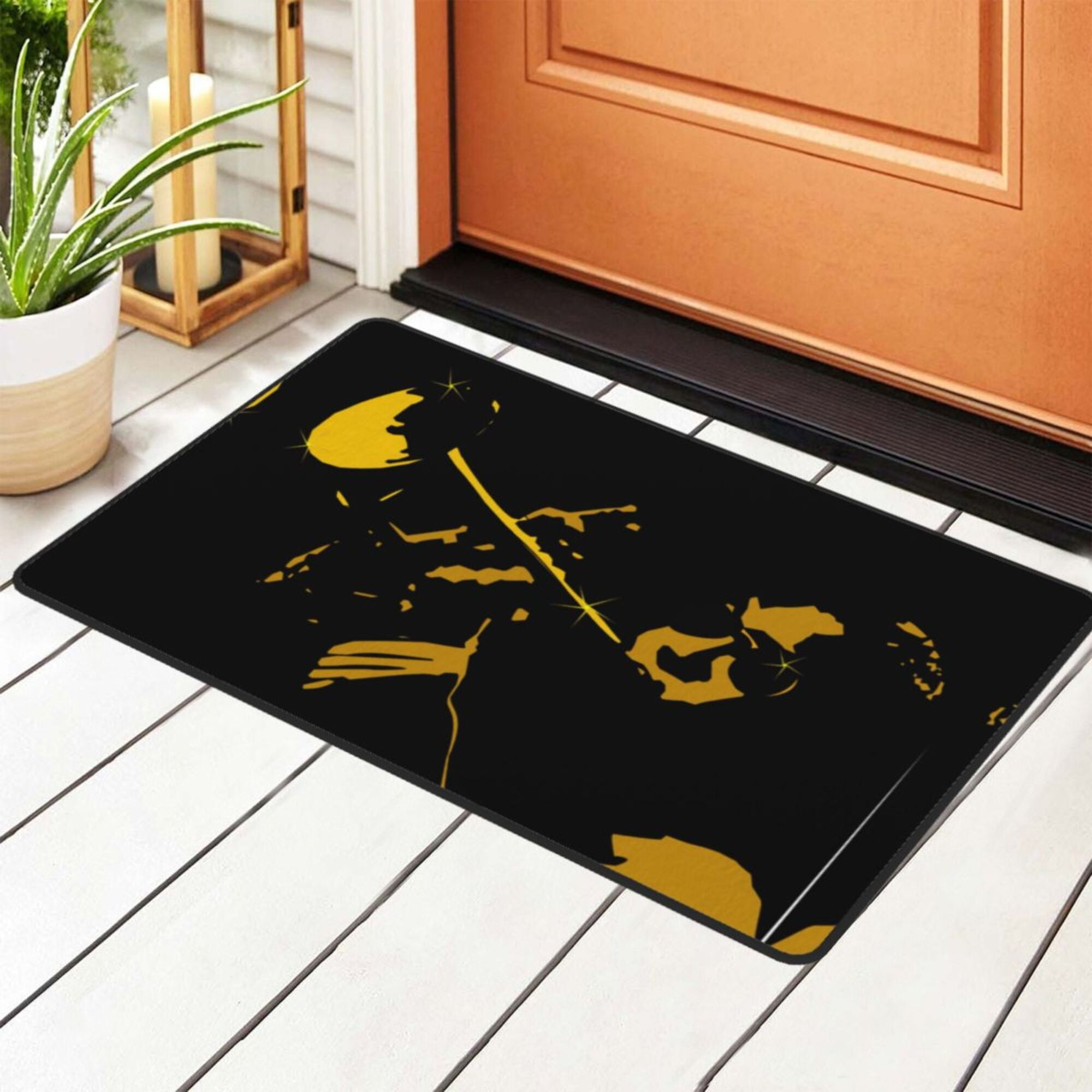 ZICANCN Pipe Instrument Music Area Rugs Doormat , Facecloth Non-Slip ...