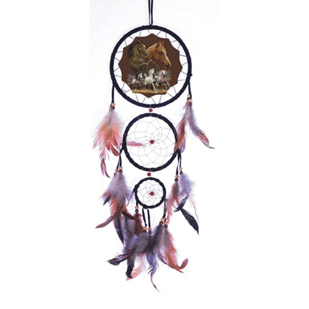 20" Long Horses Dream Catcher