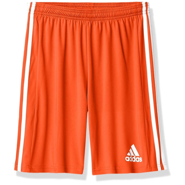 Pantalones cortos adidas Squad 21 para niños del equipo naranja/blanco, talla L