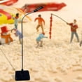 thumbnail image 6 of MERIGLARE 1/64 Car Model Display Street Lamp Miniature Street Lamp with USB Cable Simulation Miniature Scenery, for Doll Models Figures, 6 of 8