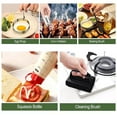 thumbnail image 4 of 18PCS Griddle Accessories Kit, Flat Top Grill Accessories Set for Blackstone and Camp Chef, Griddle Tools with Extra Large Griddle Spatula and Griddle Grease Gate for Outdoor BBQ, 4 of 16