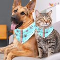thumbnail image 4 of Easter Chiffon Yarn Dog Scarf Set of 2 - Translucent Light and Breathable Pet Collars 16x16x22.8in, 20.9x20.9x30in - Pack of Two, 4 of 5