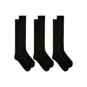 Dr. Scholl's Men's Big and Tall Graduated Compression Over the Calf Socks 3 Pack
